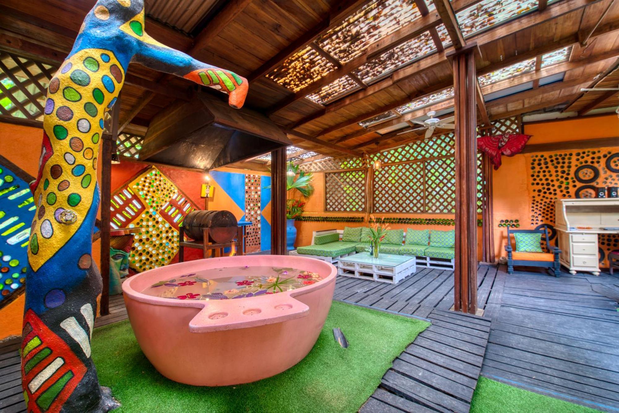 Tree House Beachfront Lodge Puerto Viejo de Talamanca Kültér fotó