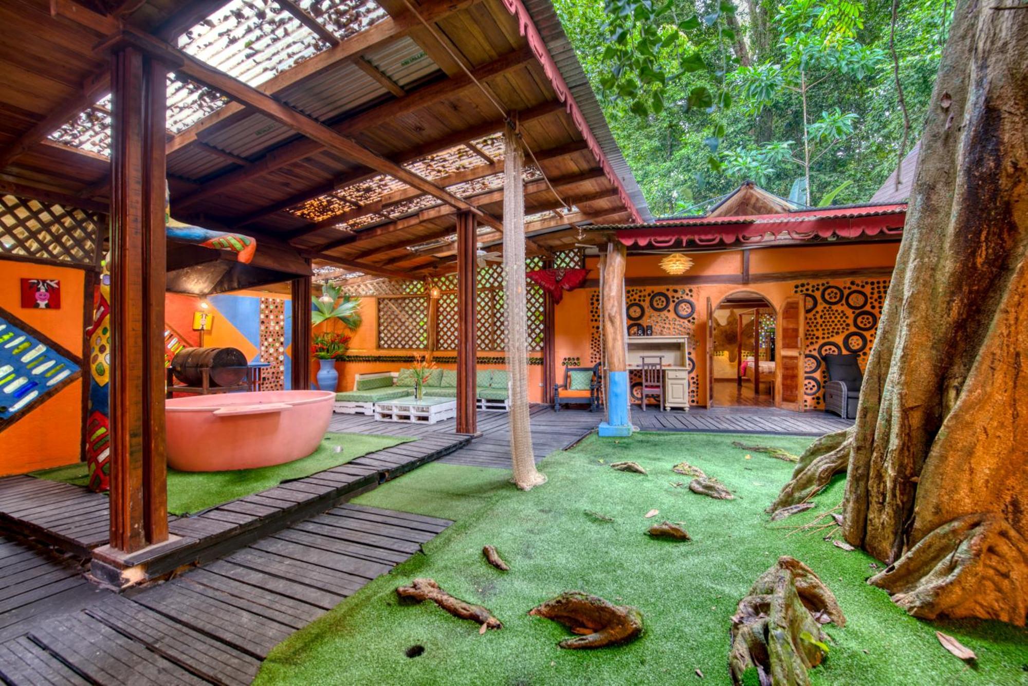 Tree House Beachfront Lodge Puerto Viejo de Talamanca Kültér fotó
